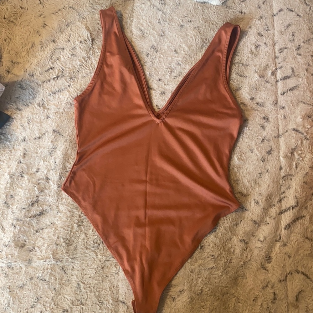 Forever 21 plunge bodysuit
